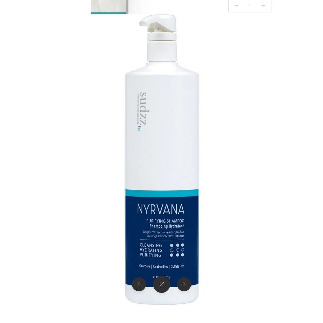 Sudzz - Nyrvana Purifying Shampoo 33.8 oz