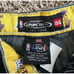 Vintage Baggy NBA UNK Denim Painted Embroidered Jeans Shorts L.A. Lakers Sz 34