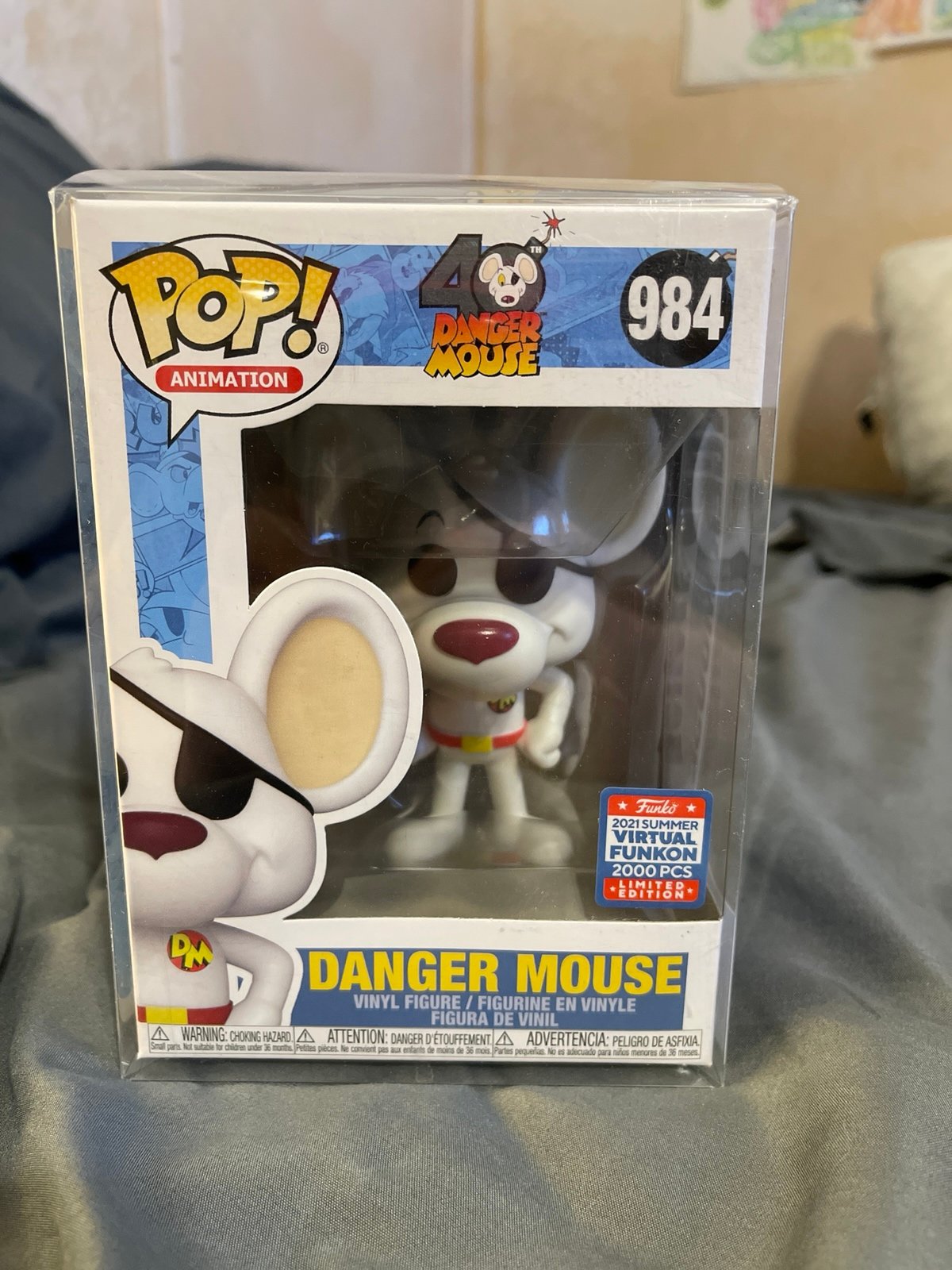 Danger Mouse Funko Pop