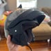 Large HJC IS-Max BT helmet with cat ears