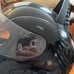 Large HJC IS-Max BT helmet with cat ears