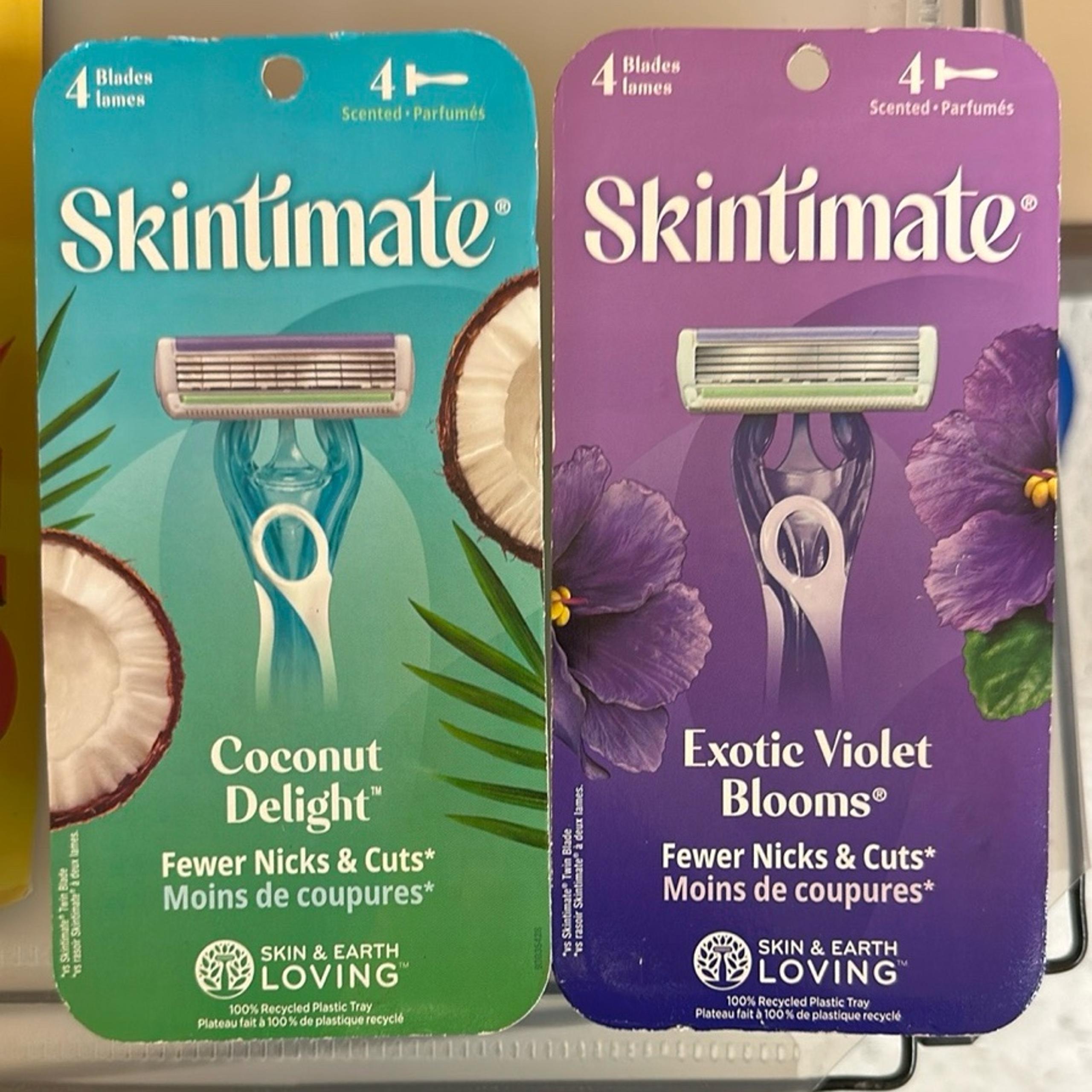 Skintimate Razors - 2 packs