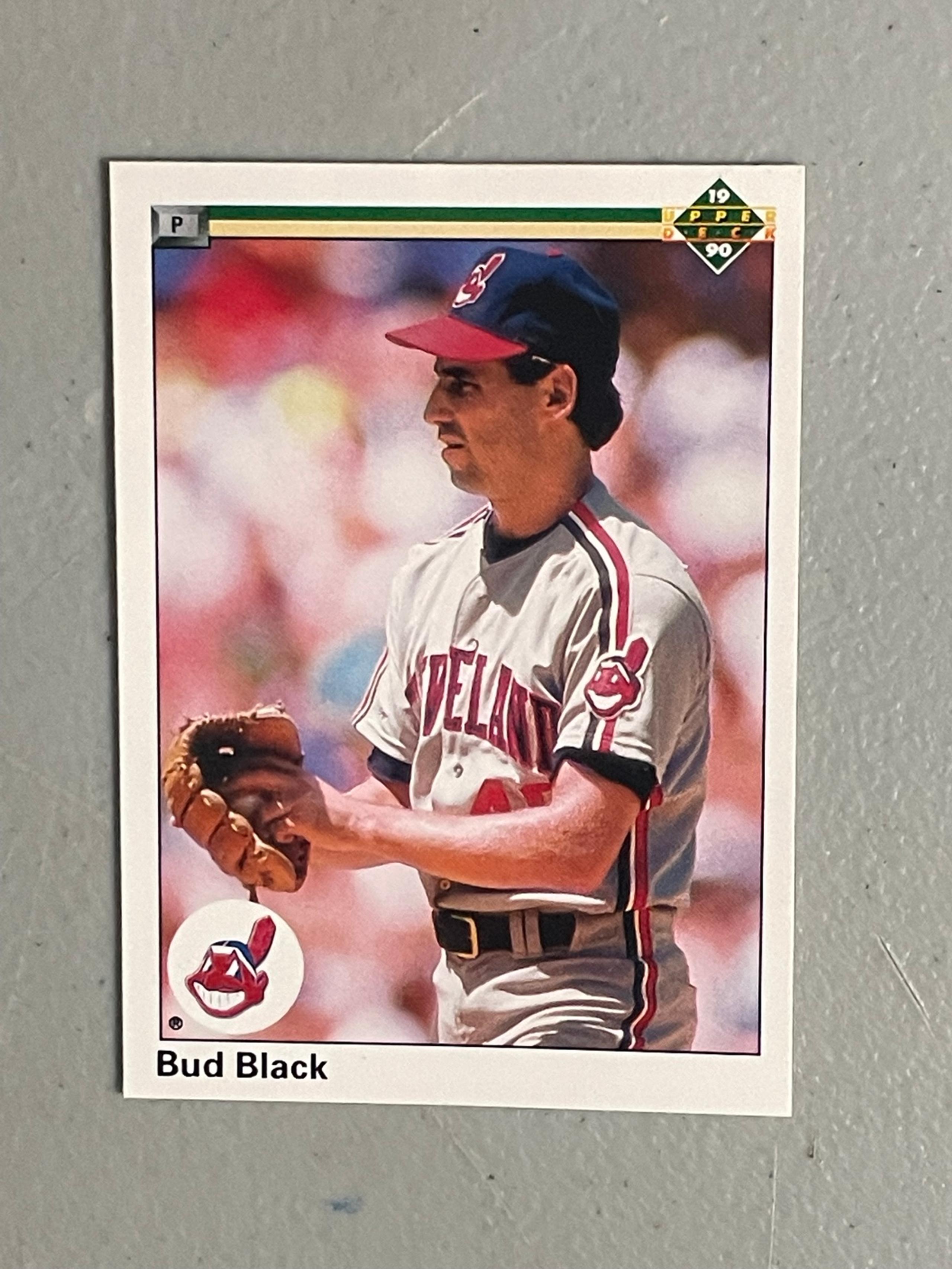 Baseball Trading Card: Cleveland Indians - Bud Black # 498 (, 1990) - Upper Deck