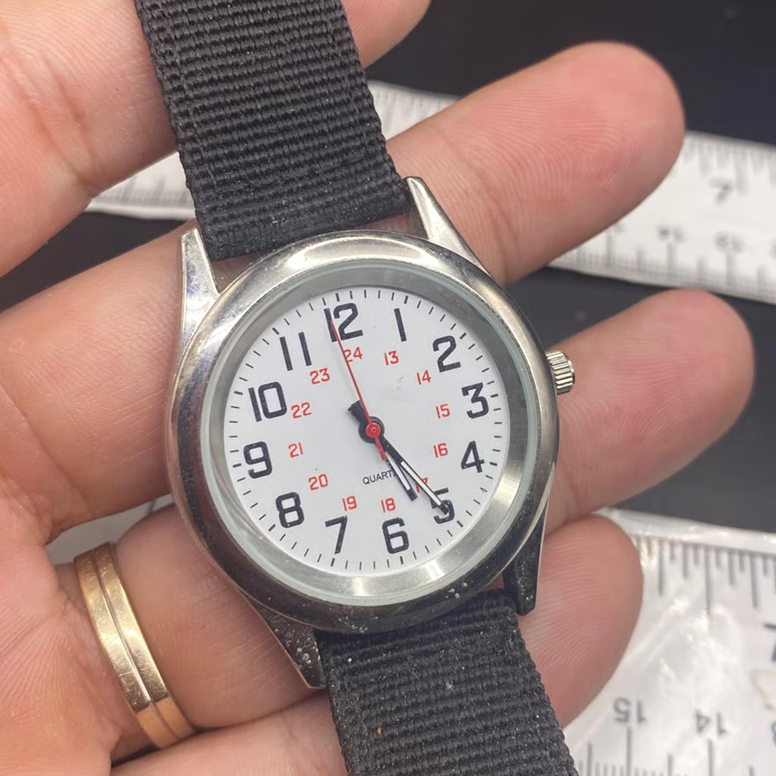Accutime nato strap Watch for men