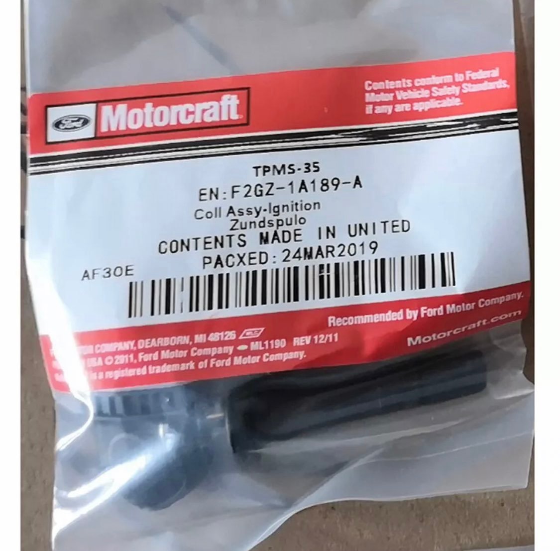 New OEM Ford TPMS Tire Pressure Monitor