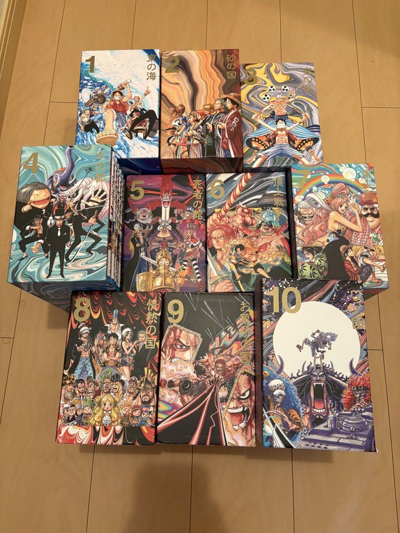 One Piece ONE PIECE BOX EP1-10 Volumes 1-104 Set Manga
