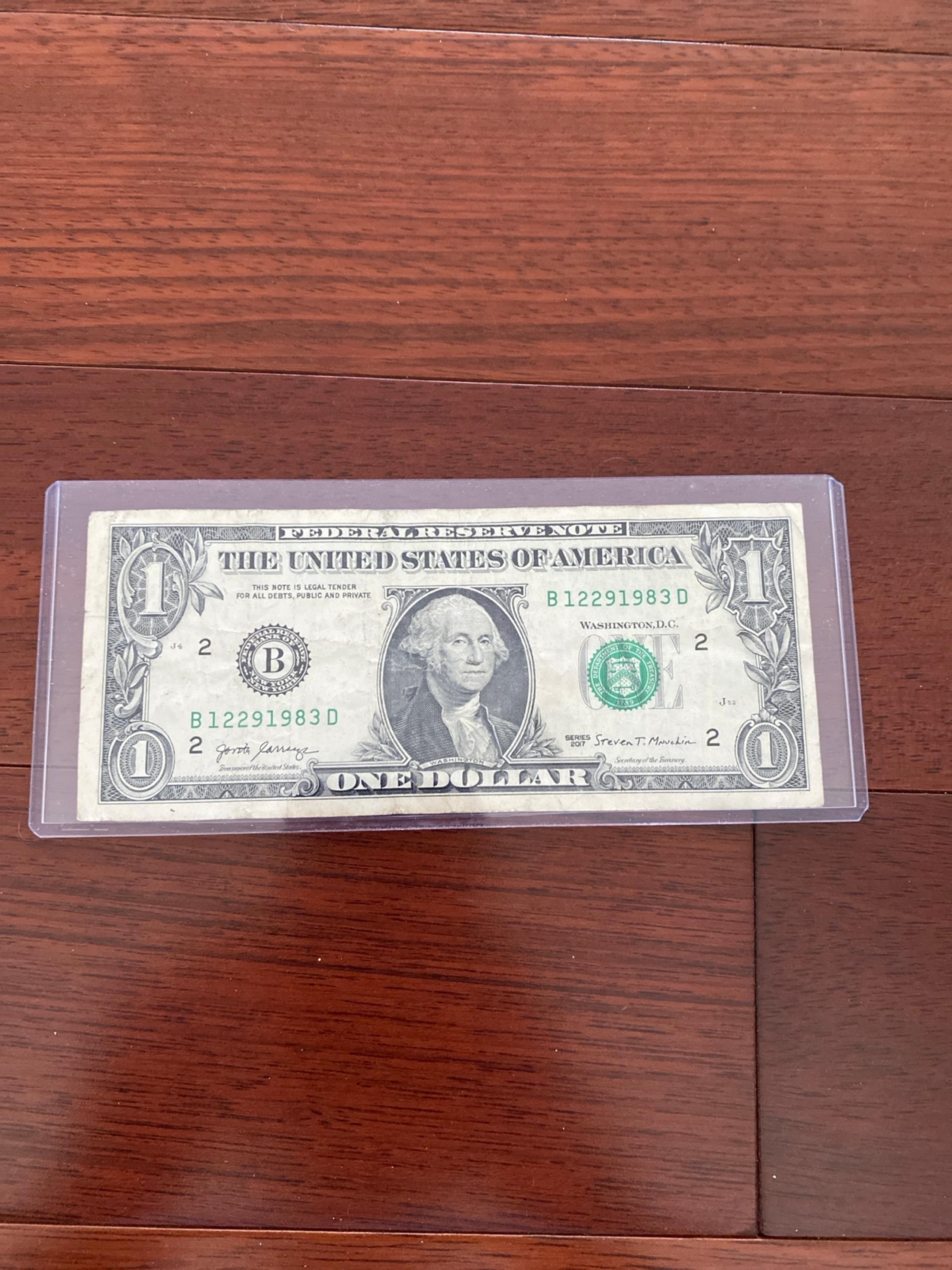 Dollar trinary note
