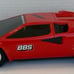 Sunco RC Car. Lamborghini Countach 5000