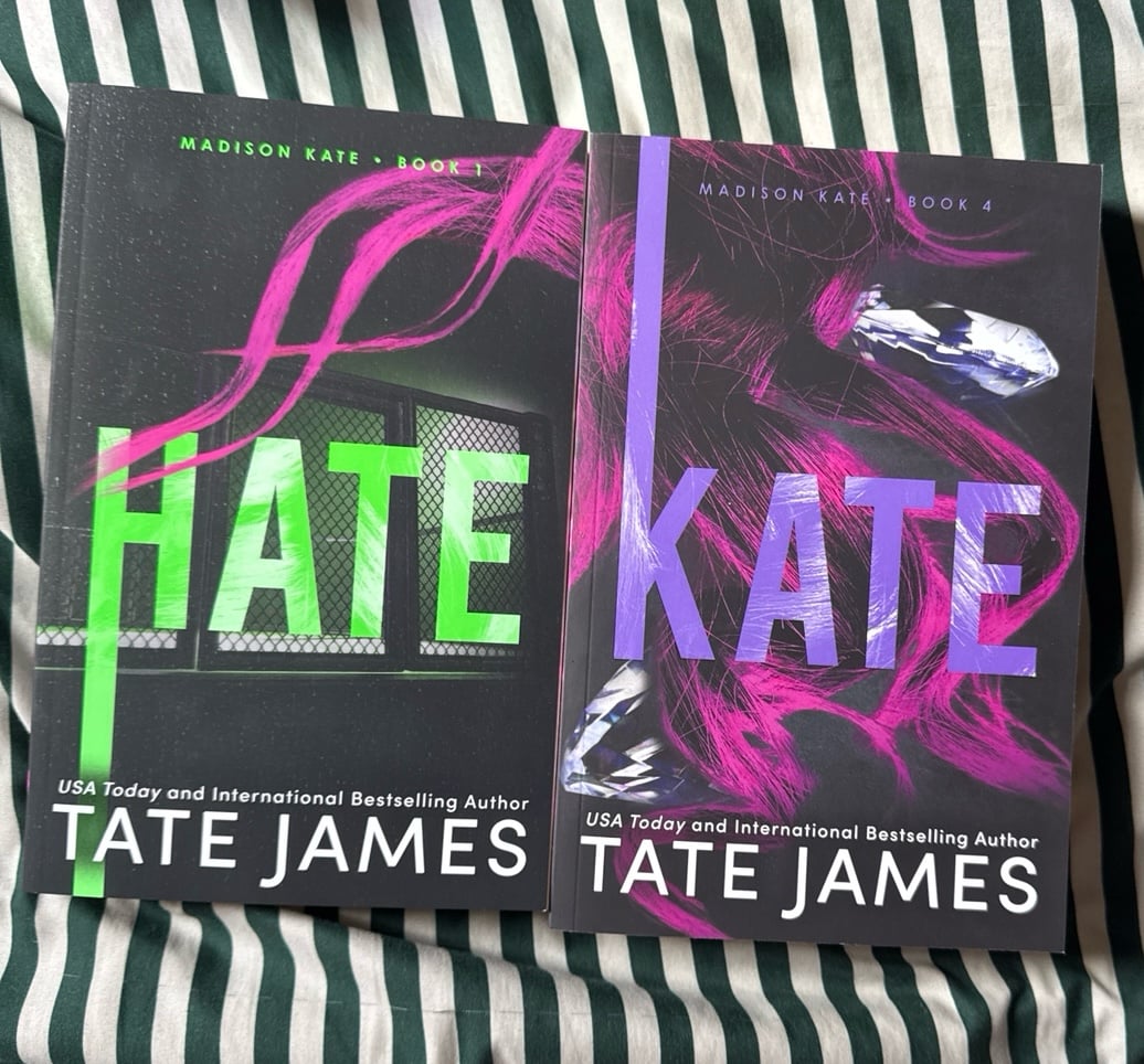 Signed Hate and Kate by Tate James