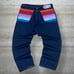 Vintage Skater Wide Leg Jeans Coogi Dark Wash Baggy Denim Embroidered Rap Y2K