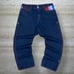 Vintage Skater Wide Leg Jeans Coogi Dark Wash Baggy Denim Embroidered Rap Y2K