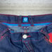 Vintage Skater Wide Leg Jeans Coogi Dark Wash Baggy Denim Embroidered Rap Y2K