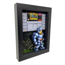 Super Ghouls N Ghosts SNES Video Game Decor Super Nintendo 3D Art