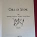 Child of Stone by Randy Carlton USMC, LTCOL (Signed)