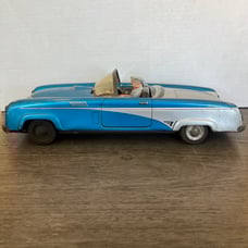Vintage 1950 Ford Thunderbird PN-350 Tin Toy Car by Philip Niedermeier, Germany