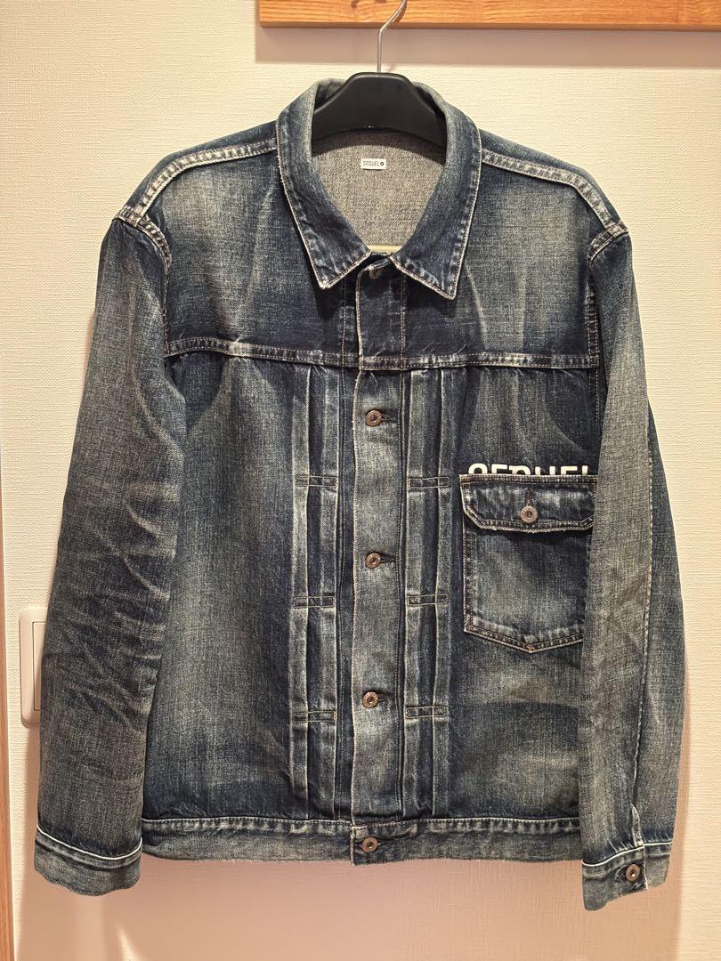 年末のプロモーション大特価！ Denim SEQUEL x FRAGMENT Jacket Jean Only on Tried Size, XL ジャケット・アウター