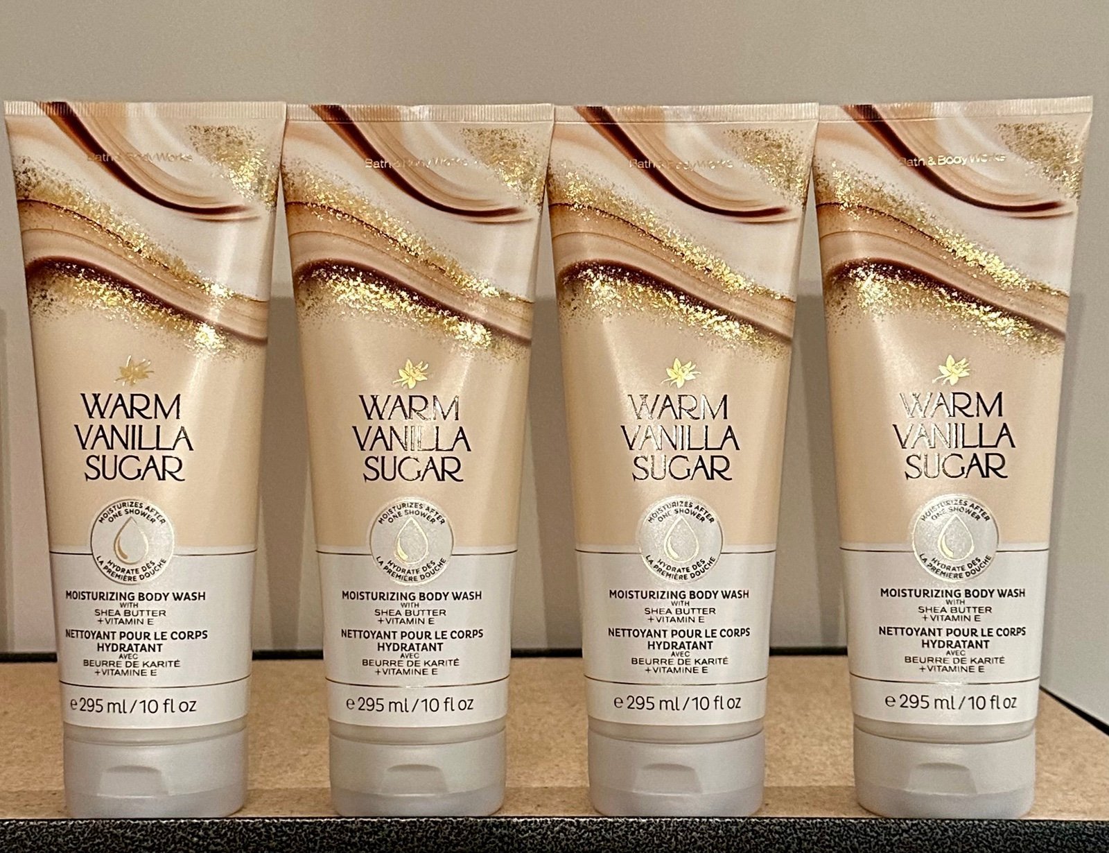 Bath and Body works warm vanilla sugar body wash X4