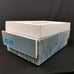 Vintage Retro Blue White Ice Bucket Lid Barware Set Insulated Bucket 2 Handled