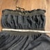 Rare Vtg Y2K Apple Bottom Jeans Denim Midi Dress Embroidered Scalloped Strapless
