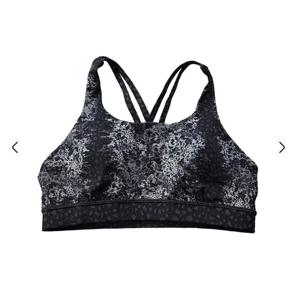 NEW LULULEMON ENERGY BRA NULUX SPORTS FITNESS ACTIVEWEAR SZ 8