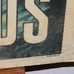 Vintage 1944 WWII Fire Away Buy Extra Bonds Cardboard Poster