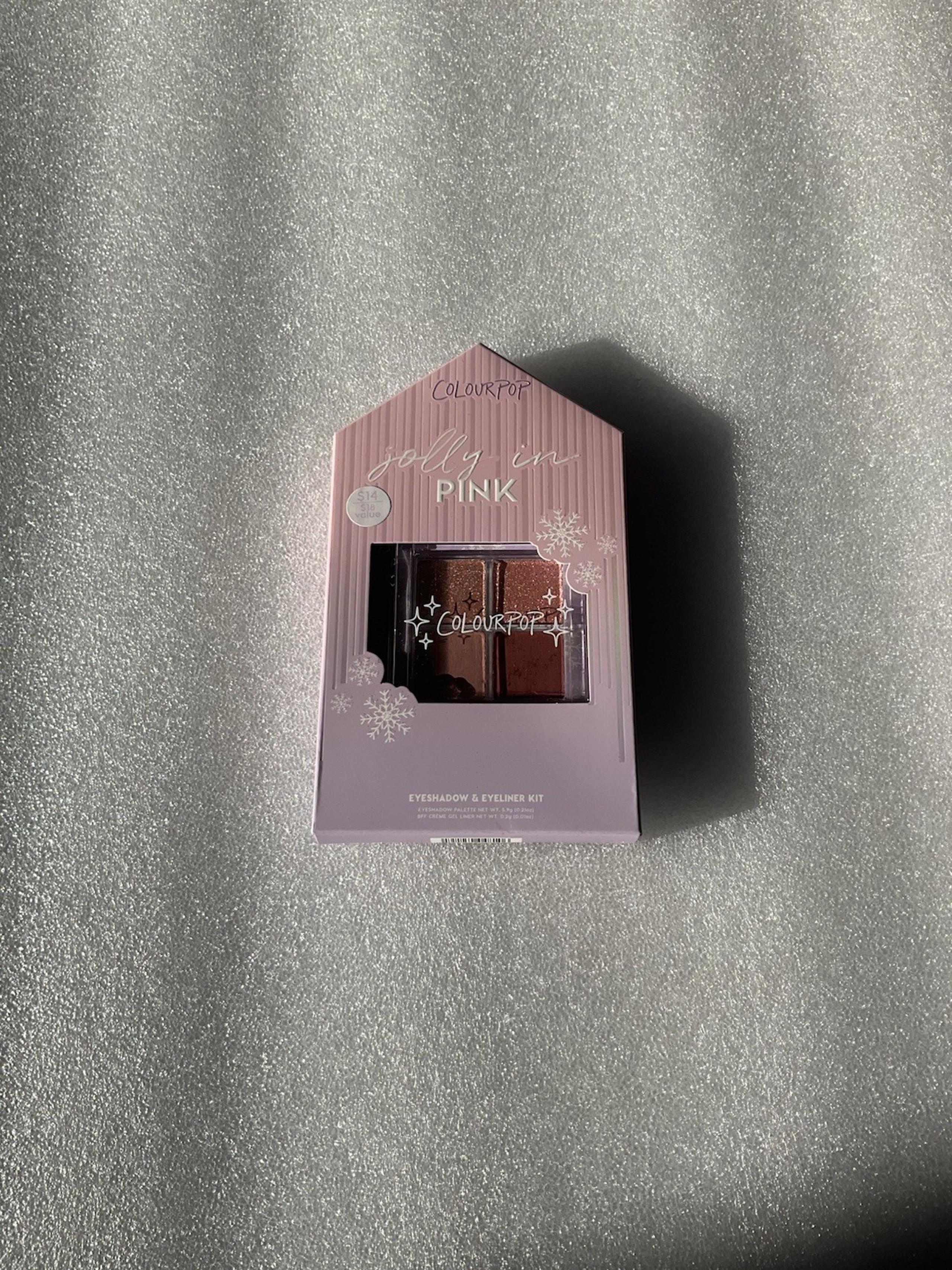 Colourpop Jolly In Pink Mini Eyeshadow and Eyeliner Kit