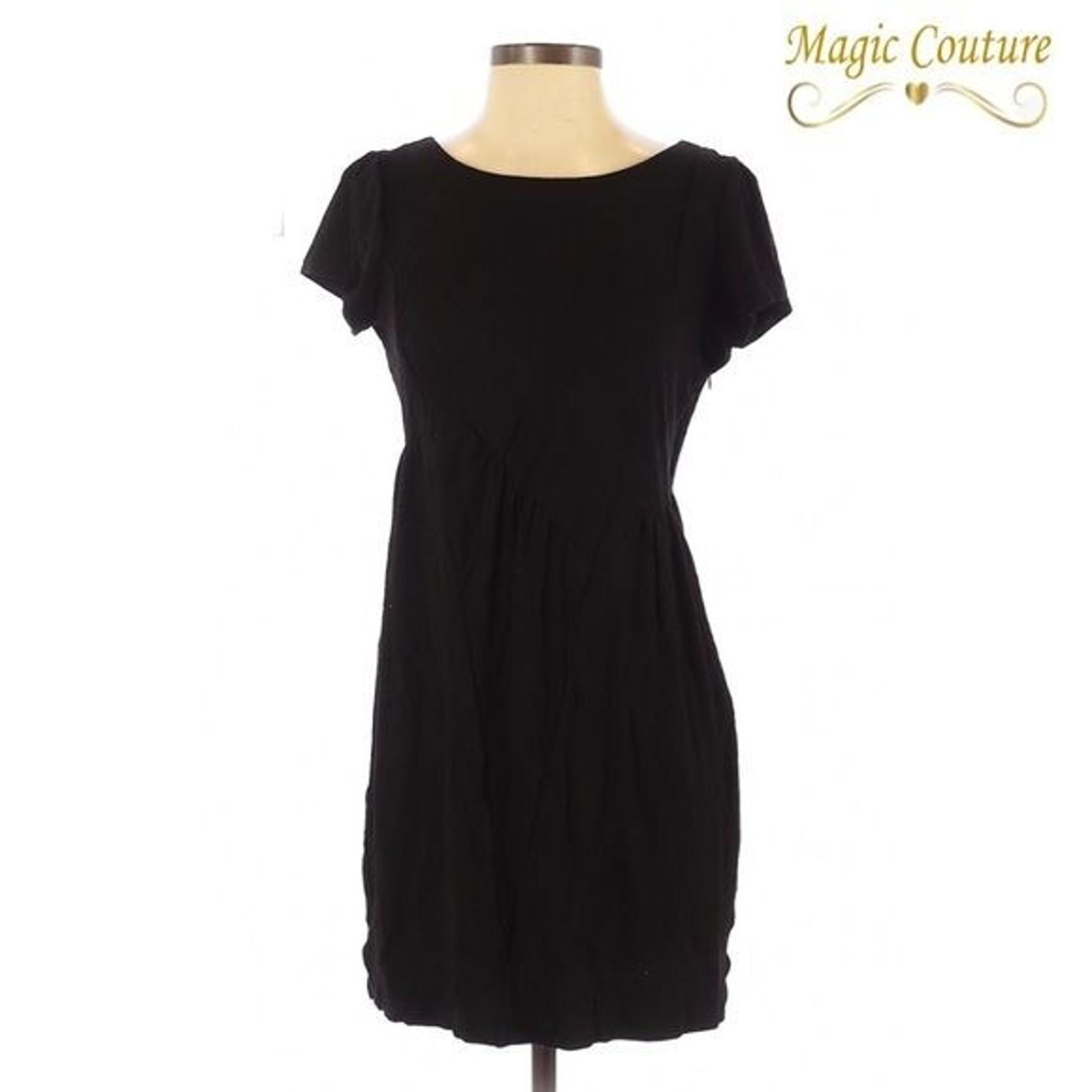Marc by Marc Jacobs Black Paneled Sheath Dress