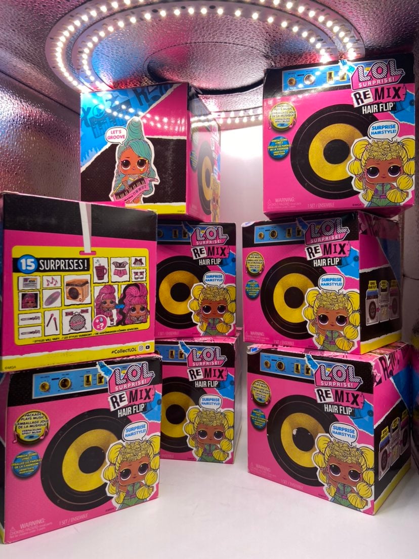 L.O.L. remix hair flip 8 unopened