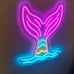 Mermaid Tail Neon Sign Dimmable Mermaid Neon Signs for Wall Decor