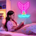 Mermaid Tail Neon Sign Dimmable Mermaid Neon Signs for Wall Decor