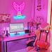 Mermaid Tail Neon Sign Dimmable Mermaid Neon Signs for Wall Decor