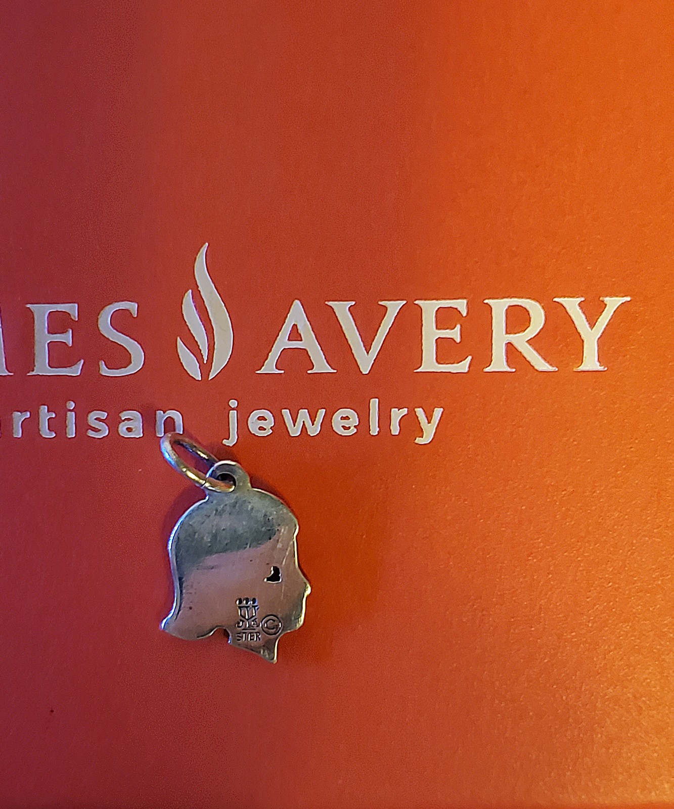 James Avery Retired Girl Silhoutte Charm