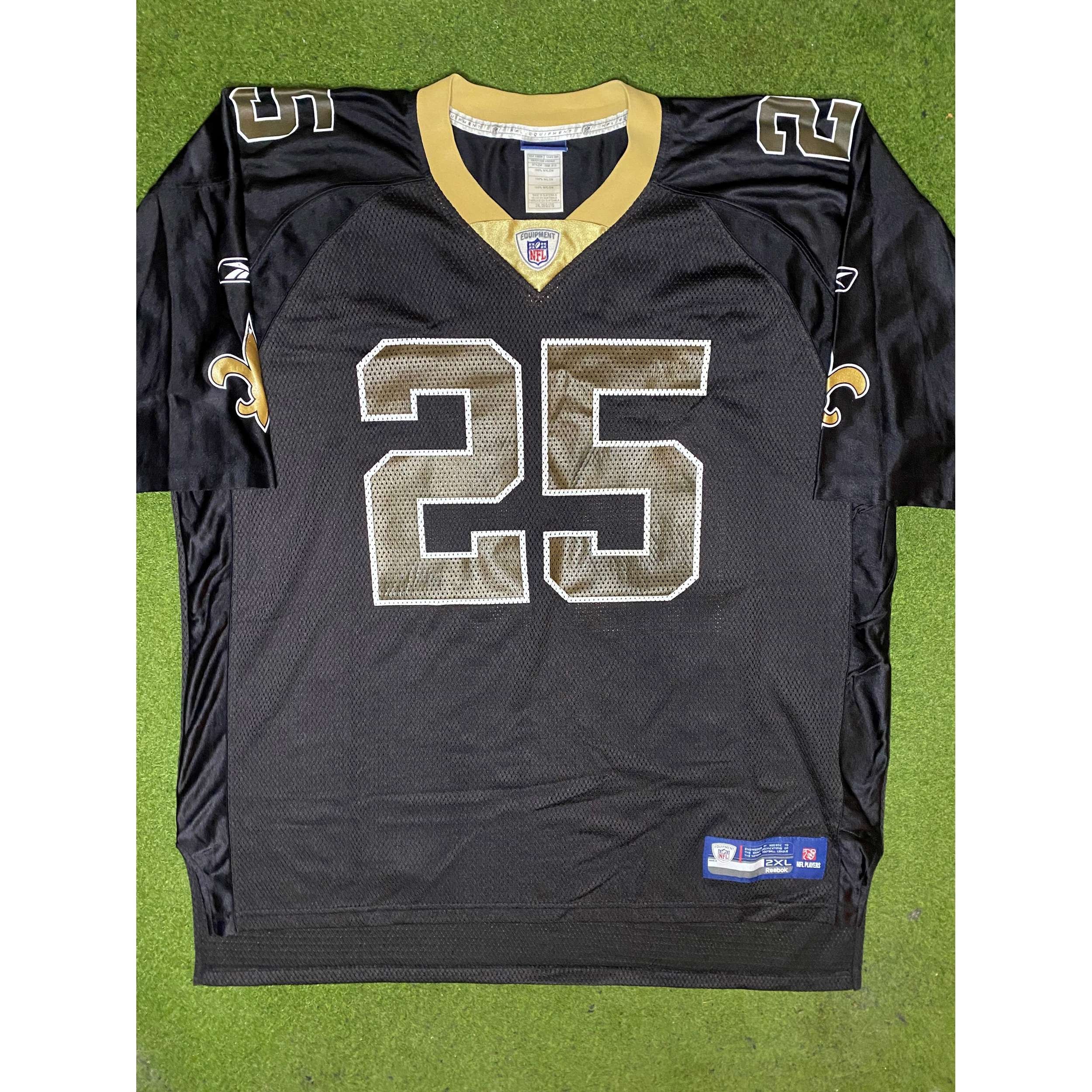 00s New Orleans Saints - Reggie Bush #25 - Reebok - Vintage