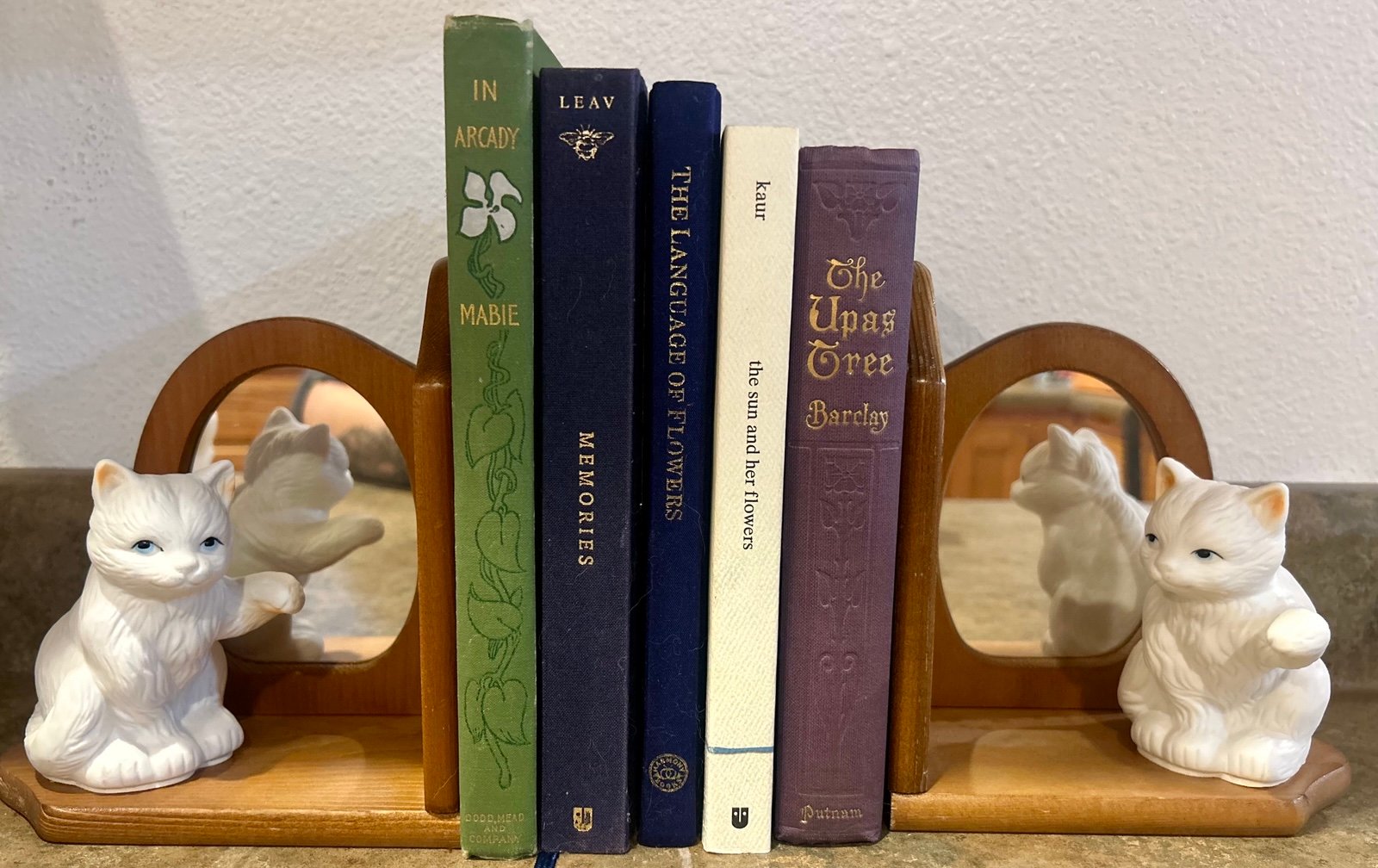 Vintage Cat Bookends