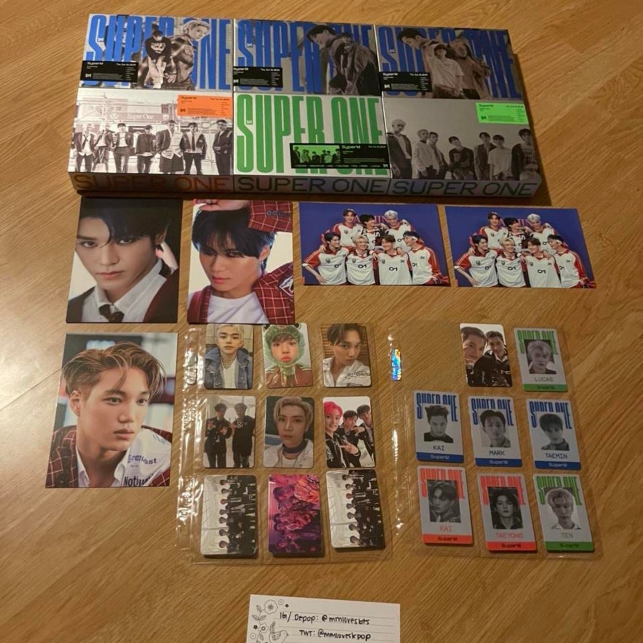 Superm albums with inclusions