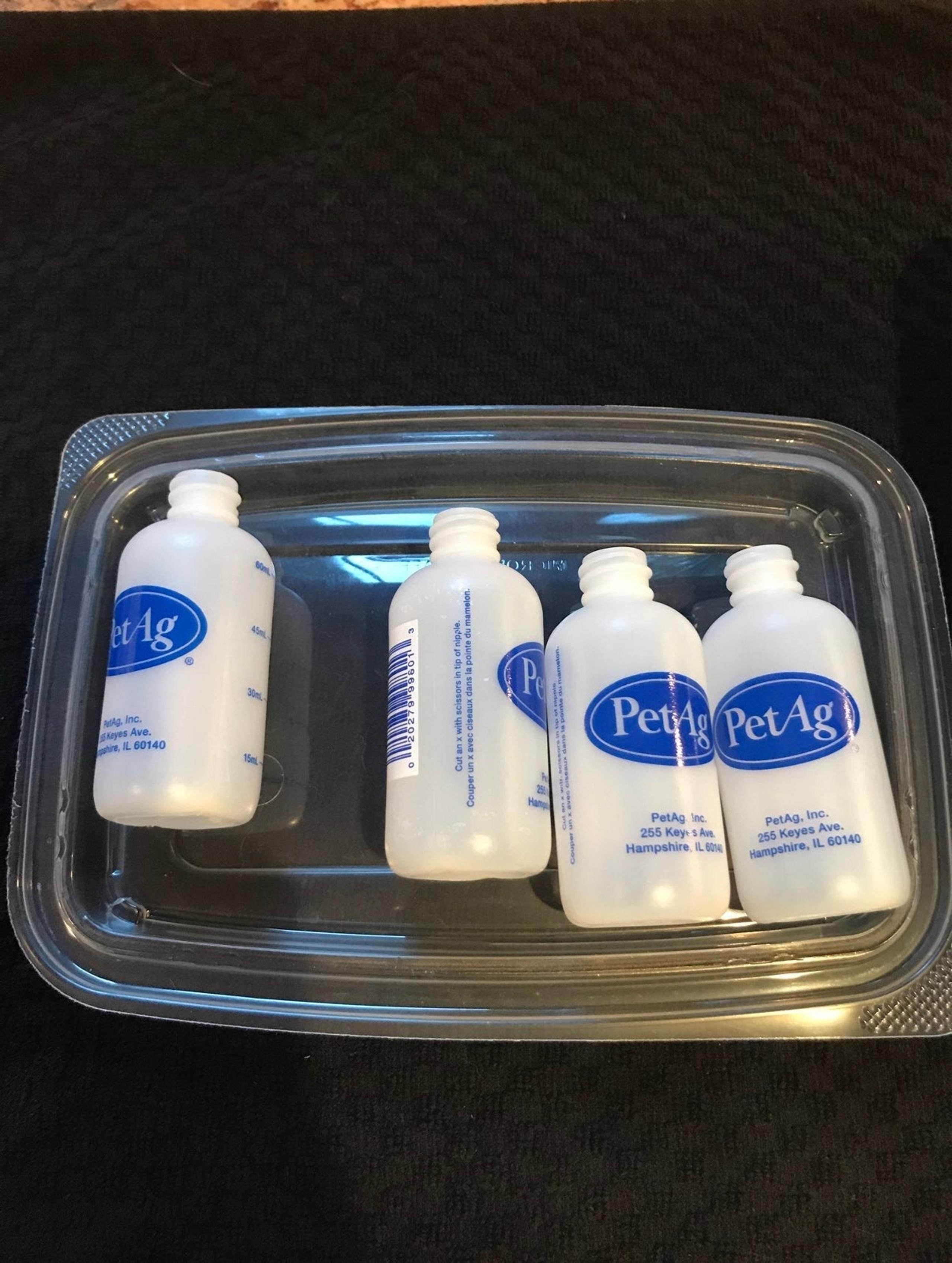 Lot of PetAg bottles & nipples