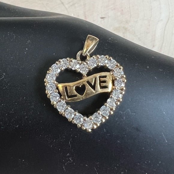 Sterling Silver 925 Heart Pendant