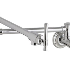 Elkay LKEC2091PN Explore 9 1/4” Pot Filler Kitchen Faucet Polished Nickel