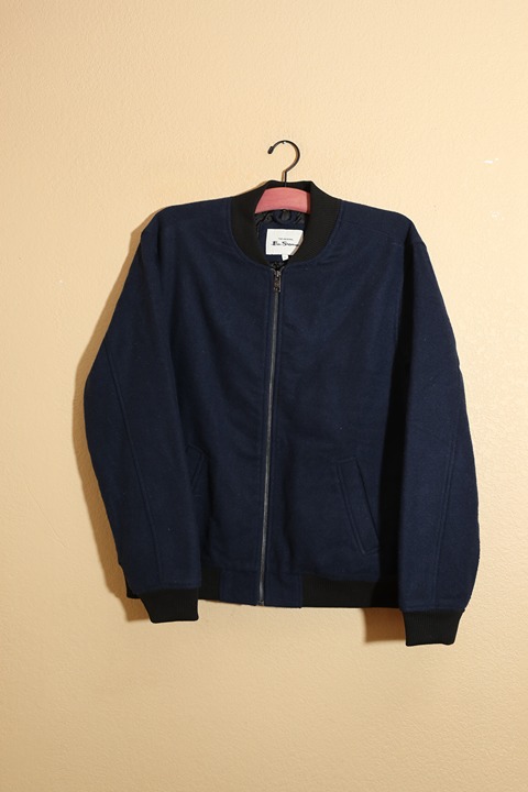 Ben Sherman Faux Suede Bomber Jacket (L)