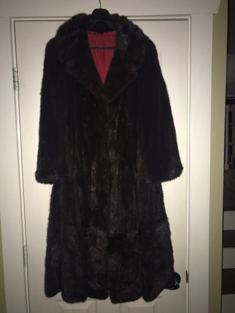 mink fur coat