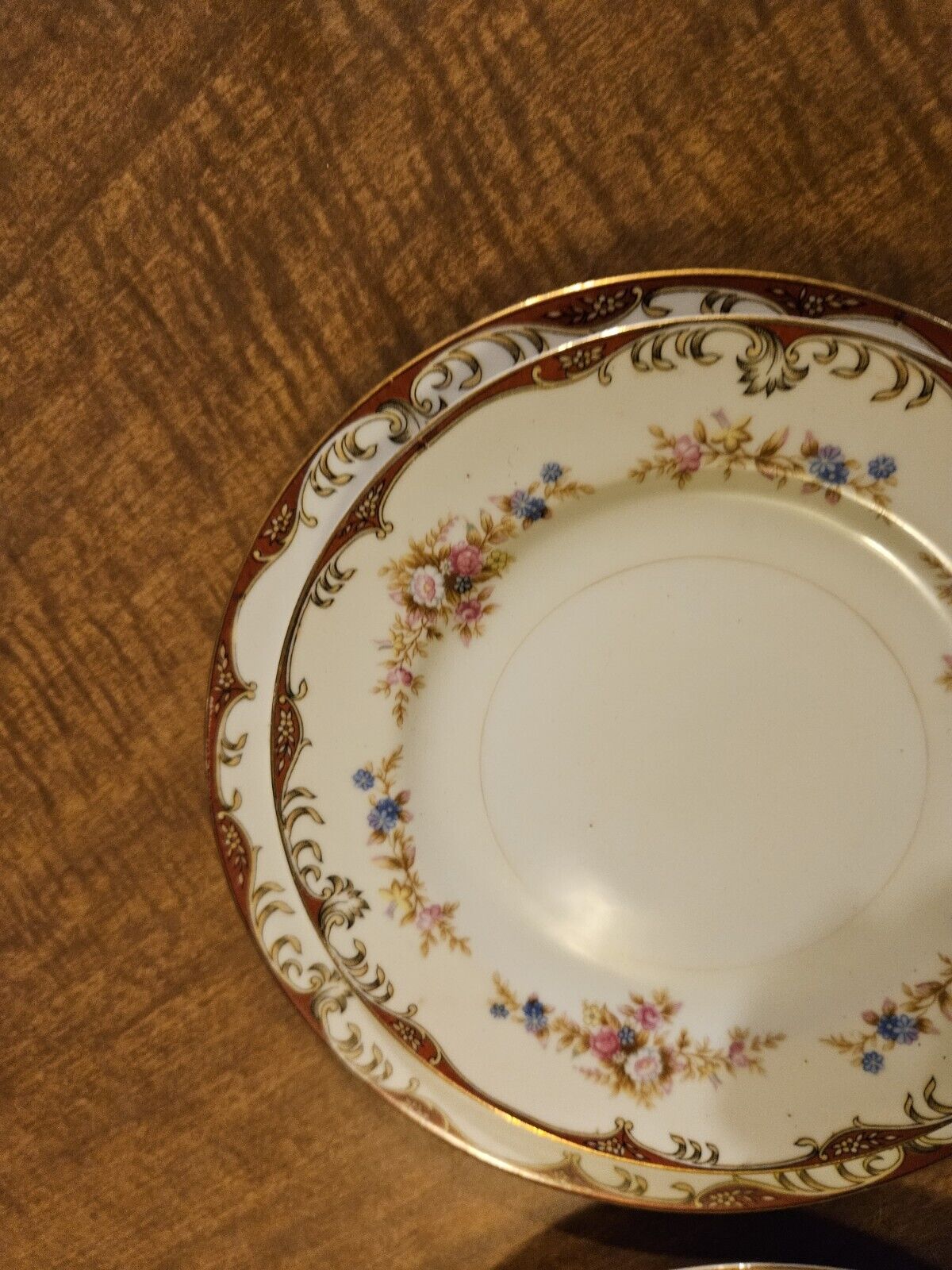 Vintage Hira China Made In Occupied Japan Lot Of Six Floral Motif