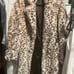 light pink fur coat