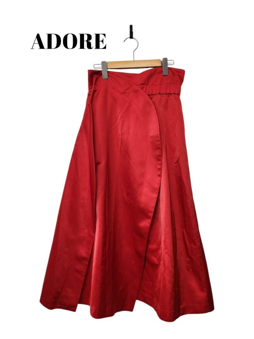 57806 ADORE Bright Satin Skirt, Original Price 49,500 yen