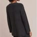 ANTHROPOLOGIE Simone Dark Gray V-Neck Merino Wool Alpaca Sweater // S
