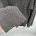 ANTHROPOLOGIE Simone Dark Gray V-Neck Merino Wool Alpaca Sweater // S