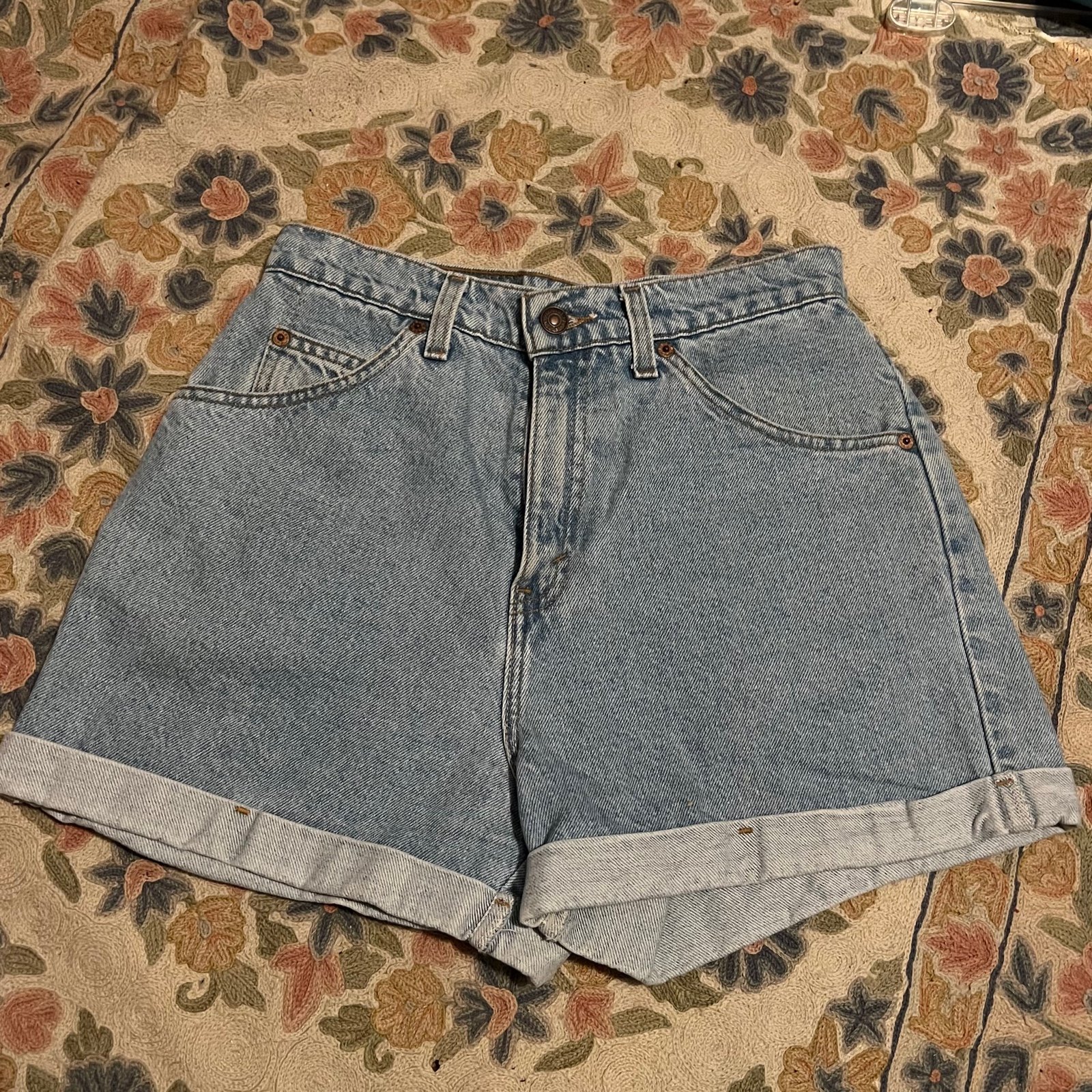 Vintage LEVI 37954 Orange Tag Jean Shorts