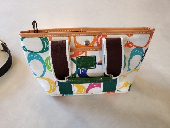 Coach Scribble Handbag Multi Colored small