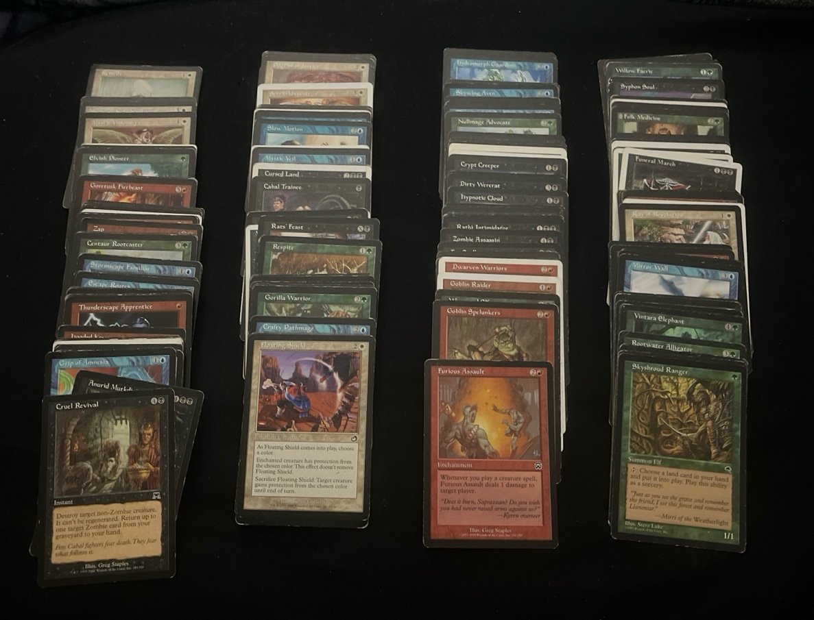 Magic the Gathering MTG Bundle commons over 200 (COG-F)