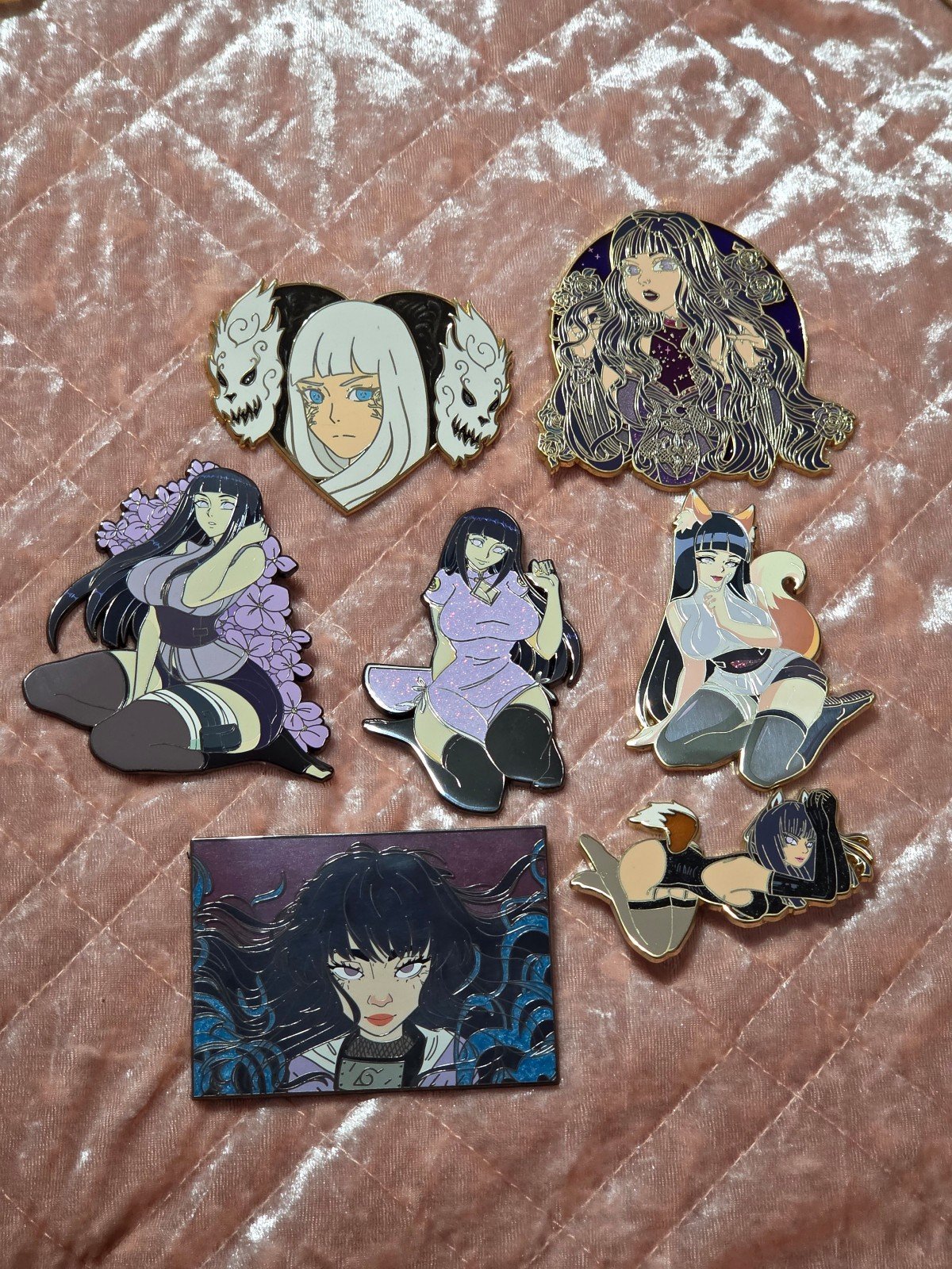 Naruto hinata Pin bundle