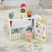 Wooden Scoop and Serve Ice Cream Counter (28 pcs)